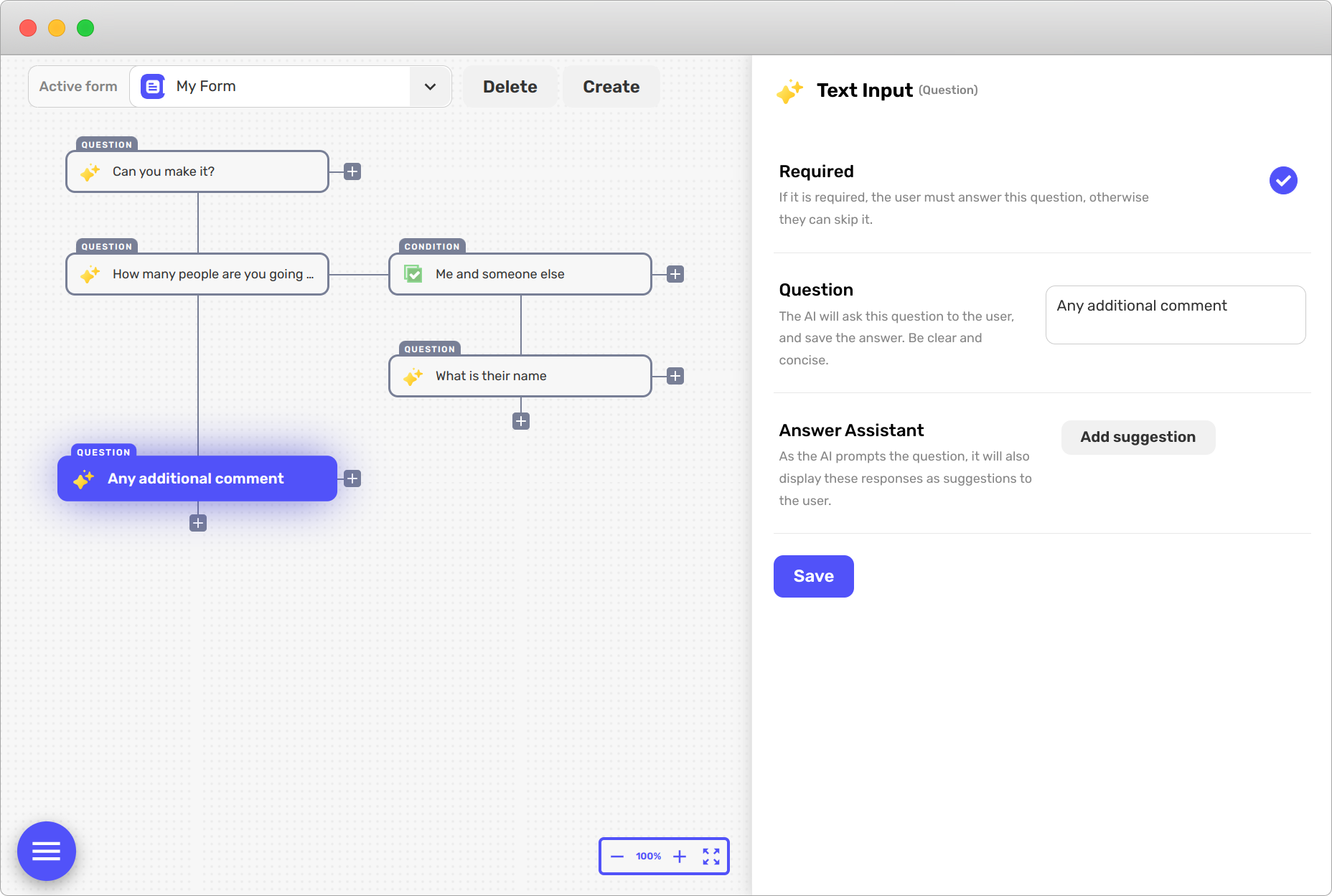 Answerly form builder